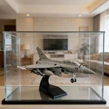 1/72 Scale Dassault Rafale Multirole Fighter Jet Model, Pre‑Painted Military Aircraft Collectible Ornament For Hobby‑Ists - Grey - View 4