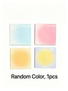 1pc/2pcs/4pcs/6pcs (1pc=50 Sheets) Gradient Japanese Salt Style Sticky Notes | High Quality Elegant, Strong Adhesion, Essential Notebook For Students - one-size - View 7