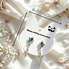 Customized Earring Display Cards, Personalized Jewelry Packaging Cards, Suitable For Studs And Dangle Earrings, Handmade Jewelry Display Tags (Jewelry Not Included) - Customized Display Card - View 4