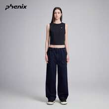 Phenix Phoenix 彈性牛仔長褲 中性款 2026SS 寬鬆簡約戶外休閒長褲 - 牛仔藍 - 查看 1