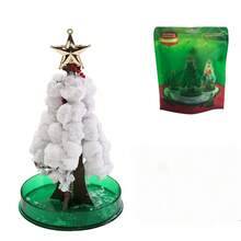 1pc Magic Tree Colorful Christmas Tree Magic Watering Paper Tree Can Bloom And Crystallize Creative Christmas Gift - Multicolor - View 8