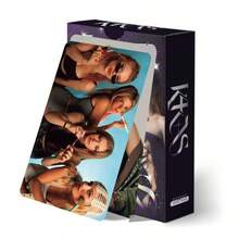 55pcs Argentina Women's Team K4OS Girl Group Star K-POP Merchandise LOMO Collectible Holographic Cards - A - View 4