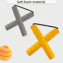1pc Soft Rubber Foam Dual Stick Training For Beginners Adult Martial Arts Practice EVA Soft Rubber Stick Holiday Costume Prop - Multicolor - View 12