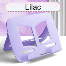 1pc No-Assembly Foldable Multi-Function Reading Stand, Desktop Bookshelf, Reading Essential, Suitable For Books, Phones, Tablets And Laptops, Suitable For Students, Office, Business Trips And Travel - Multicolor - View 2