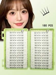 180簇大容量 Idol Girl Group 2.0 假睫毛，舒適適合初學者，自然妝感，適合日常配戴與節日氛圍，自黏式方便新手使用 - C - 查看 3