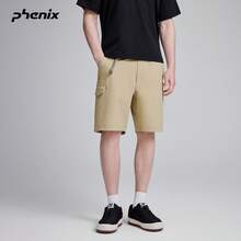 Phenix Phoenix Men's Sports Woven Shorts 2026SS New Outdoor Water-Repellent Casual Pants - Earth Brown - View 4