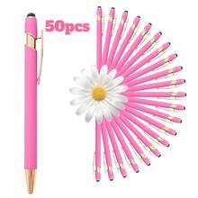 20/50pcs Personalized Metal Ballpoint Pens - Customizable Name, Random Color Options, Logo And Blessing Message - Ideal For Corporate Bulk Gifts, Student Rewards And Company Promotion - Perfect For Christmas, Mother's Day, Father's Day, Birthday And Colleague Celebrations - Sets - View 19