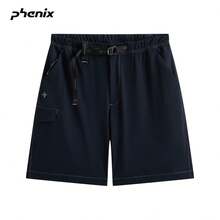 Phenix Phoenix Men's Woven Sports Shorts 2026SS New Outdoor Water-Repellent Casual Pants - Deep Sea Blue - View 7