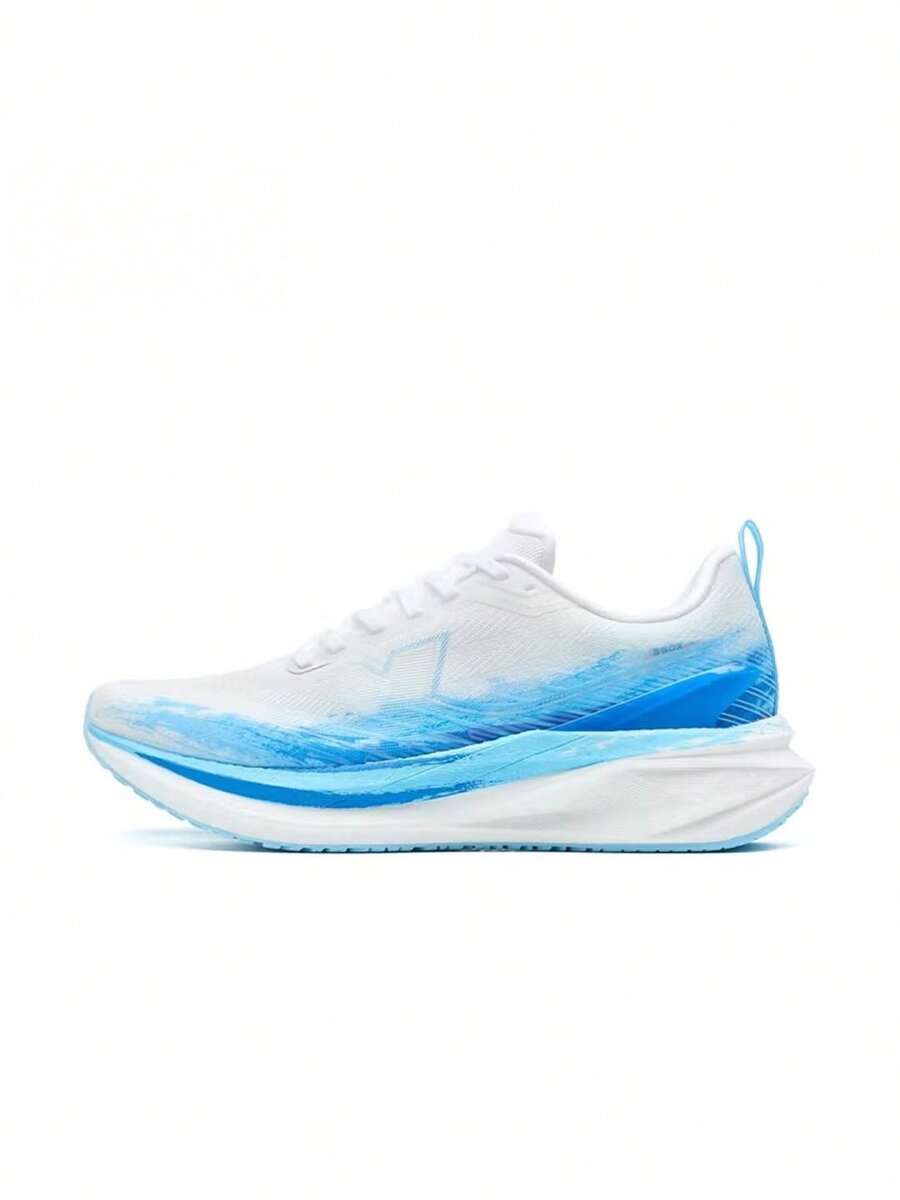 XTEP X3.0 LITE 2026 New Shock-Absorbing Rebound Men's Shoes, Breathable Fitness Training Running Shoes - White/Blue - View 1