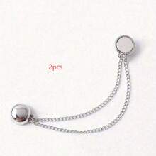 Magic Pants Cuffs Anti-Dragging Pants Too Long To Shorten Adjustment Buckle Fixed Clip Waist Buckle Dragging Pants Detachable Chain Magnetic Buckle Magnetic Buckle Chain - A - View 12