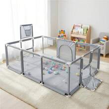 Baby Playards - Light Grey - View 8
