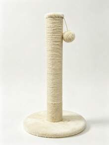 Vertical Sisal Cat Scratching Post, Stable Round Base, Fun Plush Hanging Ball, Multi‑Color Styles, Cat Scratching And Entertainment Supplies - Multicolor - View 16