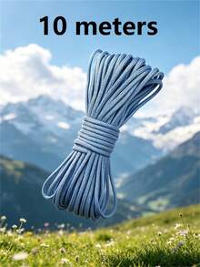 Cuerda de rescate multiusos para exteriores con núcleo de 7 hilos, camuflaje multicolor, 5/10/50/100m/pieza, cuerda de escalada, línea de vida de emergencia para tienda de campaña, cuerda de tracción de paracaídas, cuerda para tejer pulseras, cuerda colgante, camping, picnic, tendedero, cuerda para mascotas, cuerda DIY duradera - Paracord - Ver 48