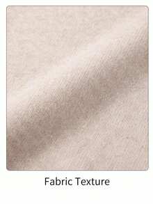 Women's Fall/Winter Gentle Style Solid Color Zip Up Crew Neck Knit Cardigan, Slim Fit Flattering Versatile Casual Top For Daily Office Commute Wear - Apricot - View 8