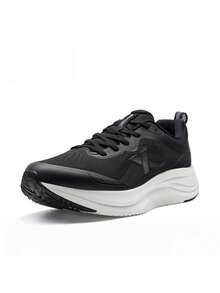 XTEP Qingyun GO Men's Breathable Sports Running Shoes With Cushioning, Anti-Slip And Wear-Resistant - Black - View 2