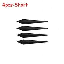 4Pcs Car Anti-Scratch Strip Automobile Body Bumper Anti-Collision Protection Strips Door Rearview Mirror Decoration Parts - Multicolor - View 14