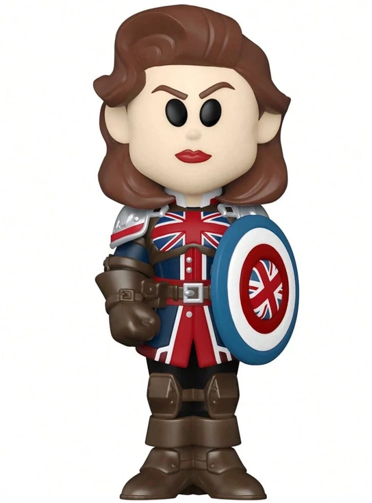 Funko Vinyl Soda Figur Marvel What If? Captain Carter 10cm - 1PC - Übersicht 1
