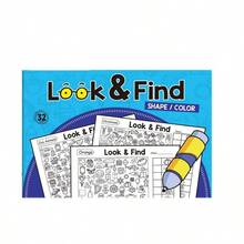 32-Page Children's Interactive Treasure Hunt Coloring Book (With Hidden Patterns), Fun Find-And-Seek Game, Enhances Focus, Observation And Fine Motor Skills, Includes Writing Practice Pages, Suitable For Classroom Learning, Back To School And Christmas/Easter Gifts - Interactive Treasure Hunt Coloring Book - View 14