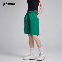 Phenix Phoenix Casual Solid Color Shorts Unisex 2026SS New Antibacterial Comfortable Breathable Sports Pants - Emerald Green - View 4
