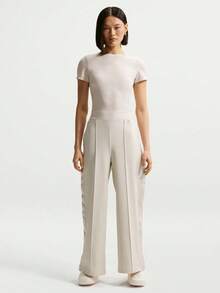 Nike Women's AS W NK 24.7 DF Tearaway Pants Woven Long Pants II 5324-104 - Beige - View 5