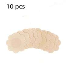 10pcs/2pcs Bra Pads, Swimsuit Inserts, Adhesive, Skin-Friendly, Comfortable, Easy To Use, Washable, Detachable And Reusable, Suitable For Backless, Low-Waist Dresses, Swimwear And Other Outfits, Beautifully Shape The Bust Line. Can Be Adjusted In Size With Scissors, Suitable For Any Clothing - Multicolor - View 12