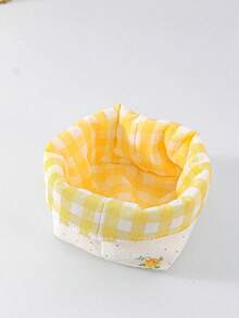 Cute Bow Star Storage Bucket Portable Multi Functional Mini Storage Bucket Makeup Brush Rack Skincare Box Foldable Storage Box,Storage Bags - Multicolor - View 14