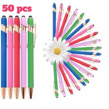 20/50pcs Personalized Metal Ballpoint Pens - Customizable Name, Random Color Options, Logo And Blessing Message - Ideal For Corporate Bulk Gifts, Student Rewards And Company Promotion - Perfect For Christmas, Mother's Day, Father's Day, Birthday And Colleague Celebrations - Sets - View 16