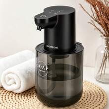 1 buah Dispenser Sabun Otomatis dengan Alas dan Sensor Inframerah, Dispenser Sabun Tanpa Sentuh, Cocok untuk Dapur, Kamar Mandi, Hotel - View 5