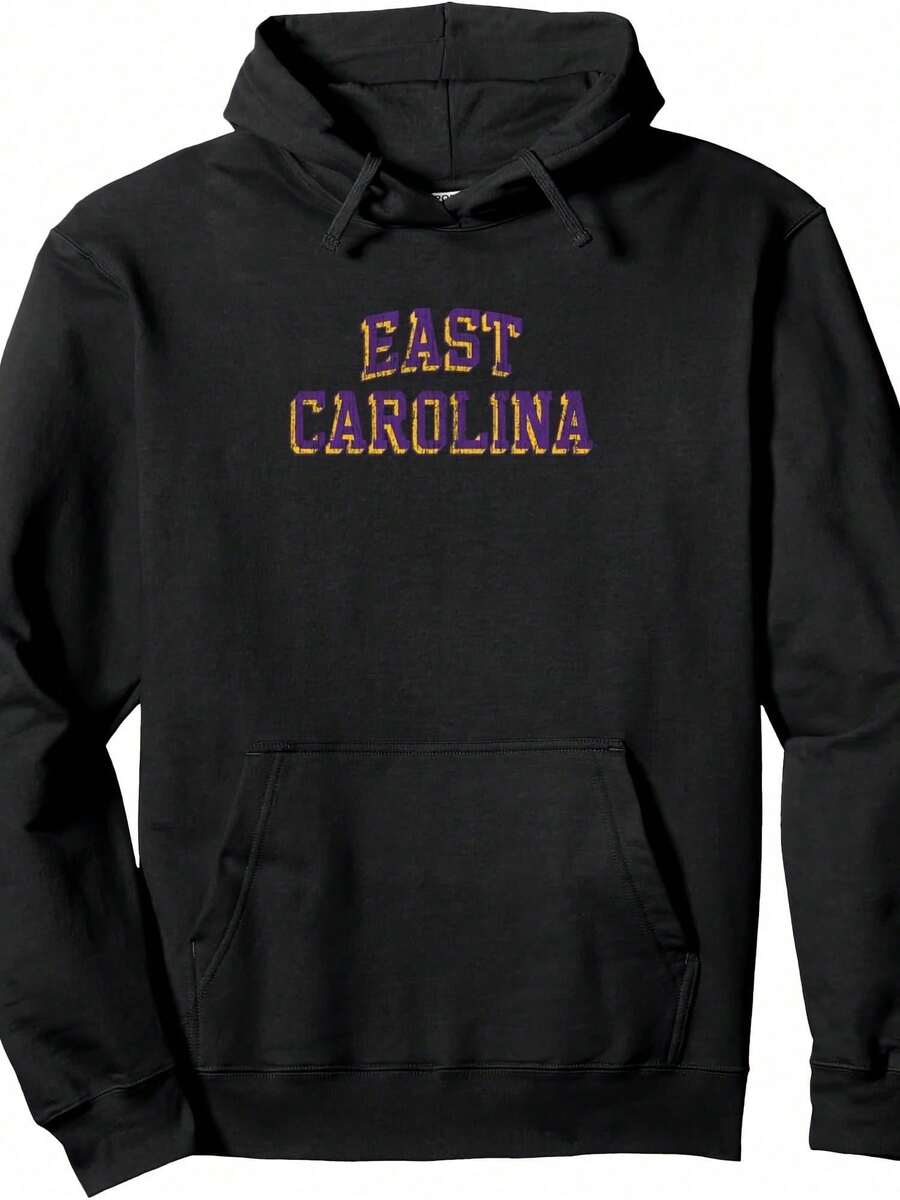 هودي بلوفر East Carolina Pirates Vintage Arch مرخص رسميًا - النمط - مشاهدة 1