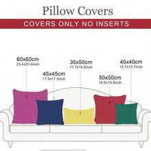 Joivida 1/2/4pcs Green & White Striped Ruffle Edge Pillow Covers, Washed Cotton French Country Farmhouse Cushion Covers, No Insert, Soft Breathable Washable Decor For Sofa Bed Living Room, Multiple Sizes - Green and White Vertical Stripes - View 5