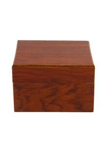 Single Walnut Wooden Watch Box Watch Storage Travel Case Organizer For Men And Women Wristwatch Display Box Holder - Multicolor - View 11