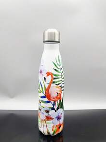 Double-Layer Stainless Steel Cola Bottle Coffee Cup Water Bottle Sports Water Bottle 500ml 1pc - Multicolor - View 10