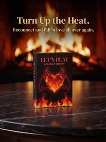 LET'S PLAY Couples Card Game: 50 Flirty & Exciting Challenge Cards, Perfect For Date Night, Late Night Activities, Ignite Romance, Ideal Anniversary, Valentine's Day And Birthday Gift For Boyfriend, Girlfriend, Husband, Wife - Multicolor - View 10