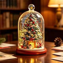 1pc Acrylic Flat Christmas Decoration, Suitable For Home, Office Or Cafe Desktop Decor - Multi-Functional Holiday Decoration For Halloween, Thanksgiving, New Year - 1PC - View 2