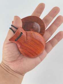 Spanish Flamenco Castanets With Lanyard For Easy Operation And Practice, Traditional Wooden Hand Percussion, Adult Musical Instrument, Spanish Souvenir Gift, Beginner Musical Instrument, Adult Beginner Dance Performance Practice Instrument, Orff Percussion Instrument, Suitable For Dance Performance And Music Teaching, Suitable For Dancer Party, Ballroom Entertainment, Young Musicians - Multicolor - View 10