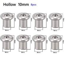 4/8pcs 6/8/10/12mm Panel Furniture Positioning Carpentry Dowel Tips Round Log Pin DIY Locator Center Punching Accessories - A - View 28