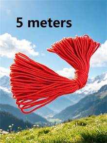 Cuerda de rescate multiusos para exteriores con núcleo de 7 hilos, camuflaje multicolor, 5/10/50/100m/pieza, cuerda de escalada, línea de vida de emergencia para tienda de campaña, cuerda de tracción de paracaídas, cuerda para tejer pulseras, cuerda colgante, camping, picnic, tendedero, cuerda para mascotas, cuerda DIY duradera - Paracord - Ver 73