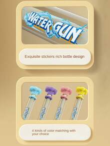 Summer Fireworks Water Gun, Pull-Out Design, Large Capacity Water Storage, Plastic Water Cannon, Suitable For Swimming Pool, Beach Party, Outdoor Group Games, Water Fight, Water Park, Holiday Essential, Outdoor Rafting Equipment - Multicolor - View 6
