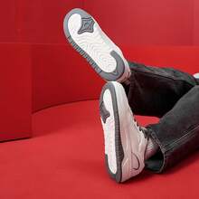 XTEP Qilang Lite Men's Casual Shoes New Versatile Bread Shoes Skate Shoes - White/Gray - View 6