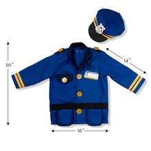 Melissa & Doug Police Uniform Set, 8-Piece Role Play Costume, Includes Badge, Handcuffs And Accessories, Suitable For Children 3 Years And Older - Police Officer Costume - View 9