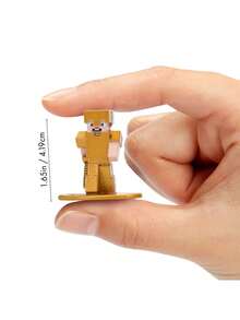 Jada Toys Nano Metalfigs Mini Figure Collection, Random Style Die-Cast Game Characters, Steve Alex Creeper Zombie Skeleton And More Figures, Gaming Room Desktop Decoration, Character Collection Gift For Fans - Random 1 Pack - View 2