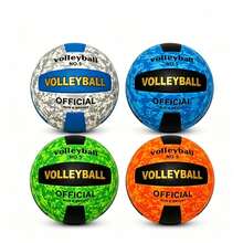 Vóleibol Camuflaje Talla 5, Vóleibol Suave de PU Resistente al Desgaste para Entrenamiento Interior y Exterior, Pelota Deportiva para Principiantes - A - Ver 11