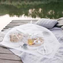 9 Pack Food Covers For Outdoors Include 1 Extra Large (40\X 24\) & 8 Standard (17\X 17\) Food Tents Mesh Food Covers For Outside - 9PACK(1*XXL+8*L) - View 9