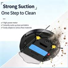 Fully Automatic Smart Robot Vacuum Cleaner, High-Efficiency Vacuum Designed For Home Use, Combines Sweeping, Vacuuming, And Mopping Functions In One, Comprehensive Cleaning For Home Environment. Adopts Advanced Smart Navigation System, Precisely Plans Cleaning Route, Automatically Avoids Obstacles, Powerful Suction Paired With Smart Mopping, Easily Handles Various Floor Stains. Suitable For Hard Floors, Carpets And Other Multiple Scenarios, Saves Time And Effort, More Convenient To Use. Suitable For Home, Office And Commercial Cleaning Needs, Brings You An Efficient And Smart Cleaning Experience. - Multicolor - View 8