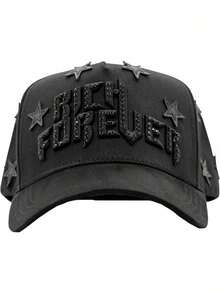 Baseball Caps - Black - View 2