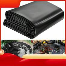 PALUDO PVC Fish Pond Liner, Durable Black Soft Preformed Pond Liner, Suitable For Fish Pond, Waterfall, Garden Fountain, Backyard Waterfall - 1 Piece Of Leak-proof Membrane - View 4