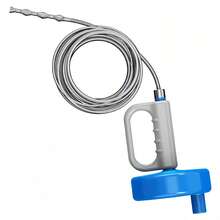 Manual Drain Auger Snake Pipe Cleaner, Flexible Spring Plumbing Clog Remover Tool For Sink, Bathtub, Toilet And Household Drain Clog Removal - A - View 11