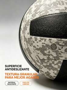 Vóleibol Camuflaje Talla 5, Vóleibol Suave de PU Resistente al Desgaste para Entrenamiento Interior y Exterior, Pelota Deportiva para Principiantes - A - Ver 9