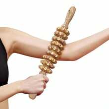 Body Exercise Massage Stick Fascia Release Tool Post-Workout Muscle Relaxation Massager Suitable For Shoulder Neck Back Abdomen Waist Legs And Hands - Multicolor - View 4