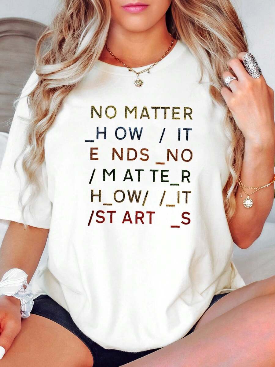 Women T-Shirts - 白色 - 查看 1